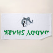 Serviette De Plage Requin Papa (Devant)