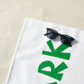 Serviette De Plage Requin Papa (En situation)
