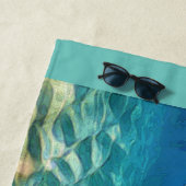 Serviette De Plage Requin tigre (En situation)