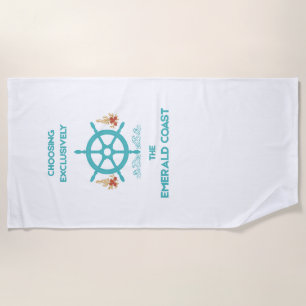Serviette De Plage Résort de luxe Vintage Emerald Coast Sardaigne