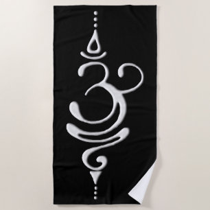 Serviette De Plage Respiration d'argent 