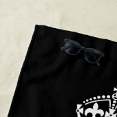 Serviette De Plage Restez calme et continuez - Créez votre propre (En situation)