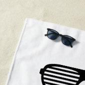 Serviette De Plage Restez calme et faites la fête avec un cadeau de s (En situation)