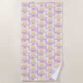 Serviette De Plage Restez Groovy (Devant)