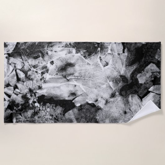 Serviette De Plage résurrection du chevalier gelé (Devant)