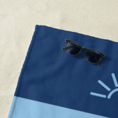 Serviette De Plage Retraité Vous Voir À La Plage (En situation)