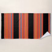 Serviette De Plage Rétro (Devant)