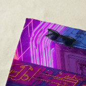 Serviette De Plage Retro Arcade Machines (En situation)