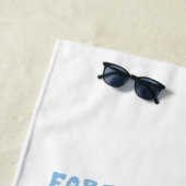 Serviette De Plage Retro de couchers de soleil pour toujours (En situation)