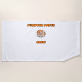 Serviette De Plage Retro Thanksgiving Turquie - Automne Moisson Desig (Devant)