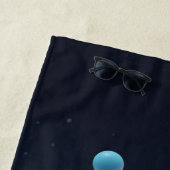 Serviette De Plage Rêve de Bichon Ice Shaver (En situation)