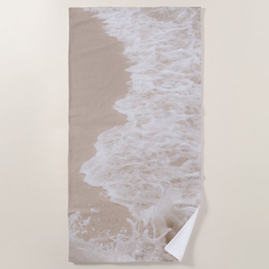 Serviette De Plage Rêve de mousse de mer des Caraïbes 6 (Devant)