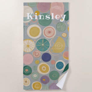 Serviette De Plage Rêve Kaleidoscope personnalisé