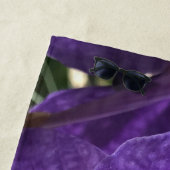 Serviette De Plage Rêve violet (En situation)