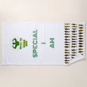 SERVIETTE DE PLAGE RÉVEILLEZ-VOUS