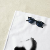 Serviette De Plage Rêves d'encre (En situation)