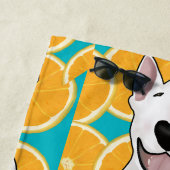 Serviette De Plage Rex La TV Terrier Fruits Fourre-tout (En situation)