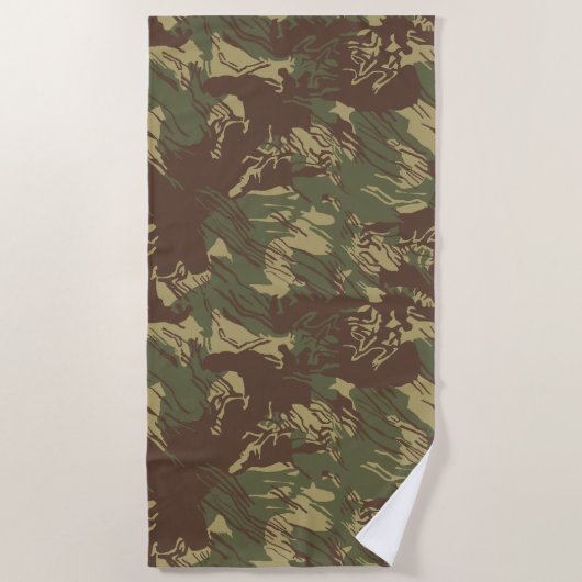 Serviette De Plage Rhodesian Brushstroke CAMO (Devant)