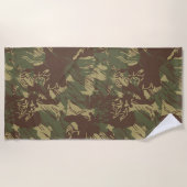 Serviette de plage Rhodesian CAMO (Devant)