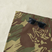 Serviette de plage Rhodesian CAMO (En situation)