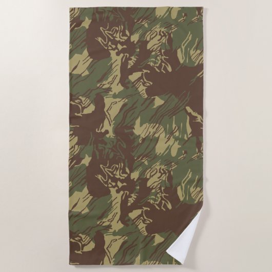 Serviette de plage Rhodesian CAMO (Devant)