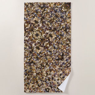 Serviette De Plage Richesse de perles de rocaille