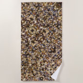 Serviette De Plage Richesse Des Perles De Semence (Devant)