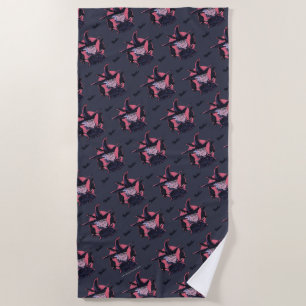 Serviette De Plage Rick et deux corbeaux