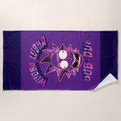 Serviette De Plage RICK ET MORTY™ | Dub-Dub Lubba Wubba (Devant)