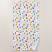 Serviette De Plage RICK ET MORTY™ | Get Schwifty (Devant)