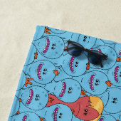 Serviette De Plage RICK ET MORTY™ | Kirkland M. Meeseeks (En situation)