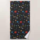 Serviette De Plage RICK ET MORTY™ | Motif spatial (Devant)