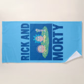 Serviette De Plage RICK ET MORTY™ | Parcourir le portail (Devant)