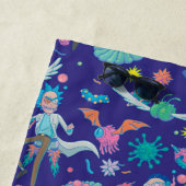 Serviette De Plage RICK ET MORTY™ | Parmi les Motifs de cellules infe (En situation)