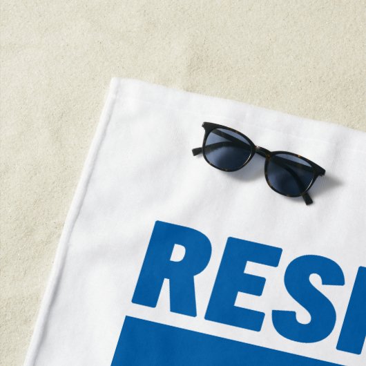 Serviette De Plage RICK ET MORTY™ | Respectez vos engrenages (En situation)