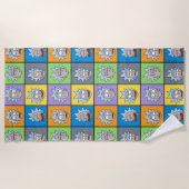 Serviette De Plage RICK ET MORTY™ | Rick's Moods (Devant)