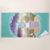 Serviette De Plage RICK ET MORTY™ | Rick's Private Place (Devant)