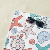 Serviette De Plage Rideau de douche de plage (En situation)