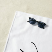 Serviette De Plage Rideau de douche - Mme Velvet Revolver (En situation)