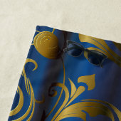 Serviette De Plage Rideaux dorés 1 (En situation)