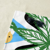 Serviette De Plage Rio Brésil (En situation)