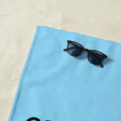 Serviette De Plage Rituel de Plongée Froid (En situation)