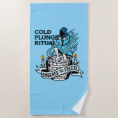 Serviette De Plage Rituel de Plongée Froid (Devant)