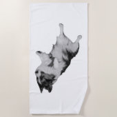 Serviette De Plage Rives calmes (Devant)