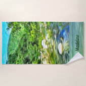 Serviette De Plage Rivière Vallarta Sud 0366 (Devant)