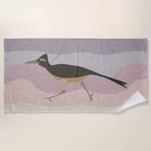 Serviette De Plage Roadrunner Beach Towel (Devant)
