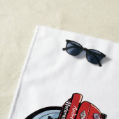 Serviette De Plage Roads Girl Hot Dream (En situation)