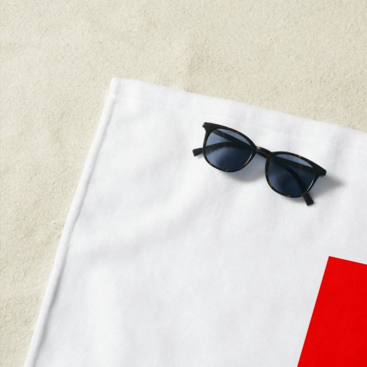 Serviette De Plage Roatan DV4 (En situation)