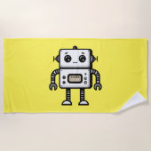 Serviette De Plage Robot (Devant)