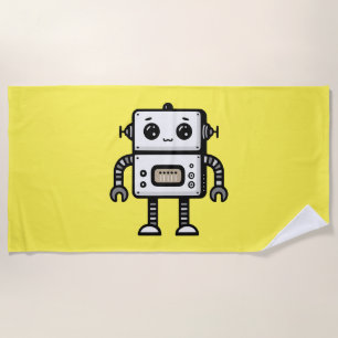 Serviette De Plage Robot